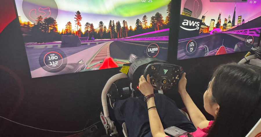 [ブースレポート]  最先端の AI 技術で、私だけの F1 サーキットを創り出してレースしてきました #AWSF1Track #AWSSummit